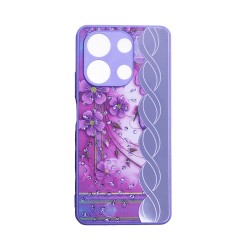 Designer Hard Case for Xiaomi Redmi Note 13 4G Purple Designer Hard Case for Xiaomi Redmi Note 13 4G Purple